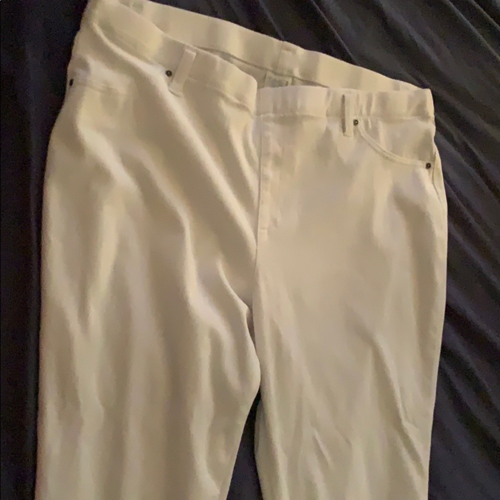 White pants